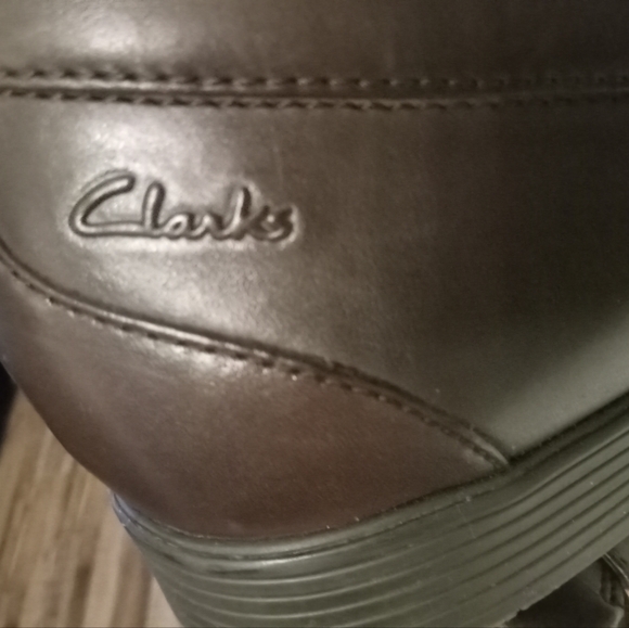 Clark's Whiddon Loafer Men's 10.5 Dark Brown Worn once.     FF206 - Picture 4 of 8